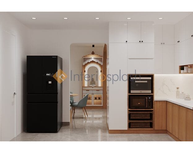 kitchen interior design by Interiosplash Interior design team
